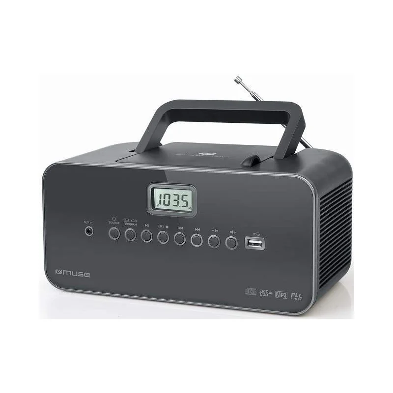 MUSE M-28DG, prenosné rádio s CD prehrávačom a USB