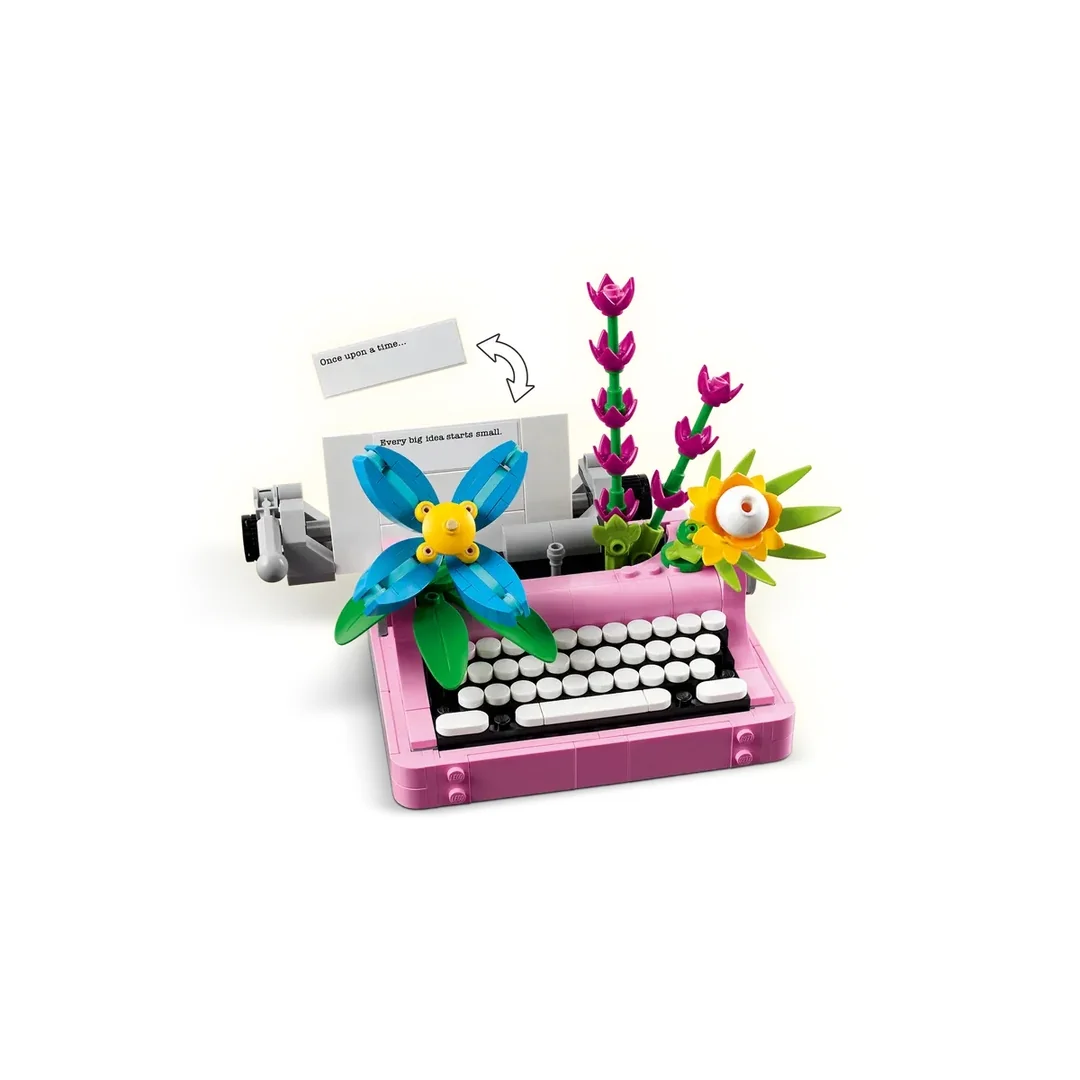 LEGO® Creator 3-in-1 31169 Písací stroj s kvetmi