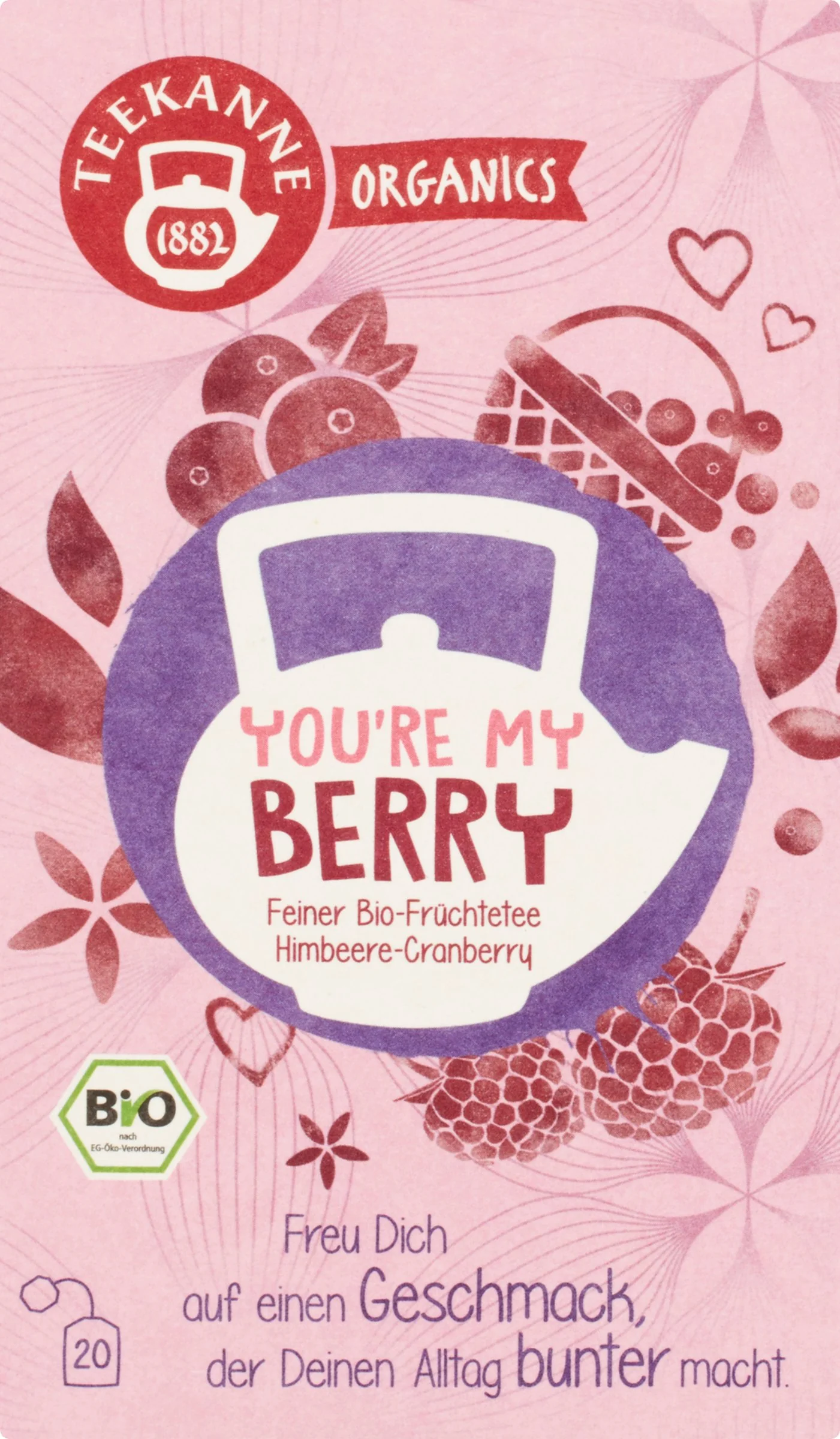 TEEKANNE You're My Berry 1×45 g, ovocný čaj
