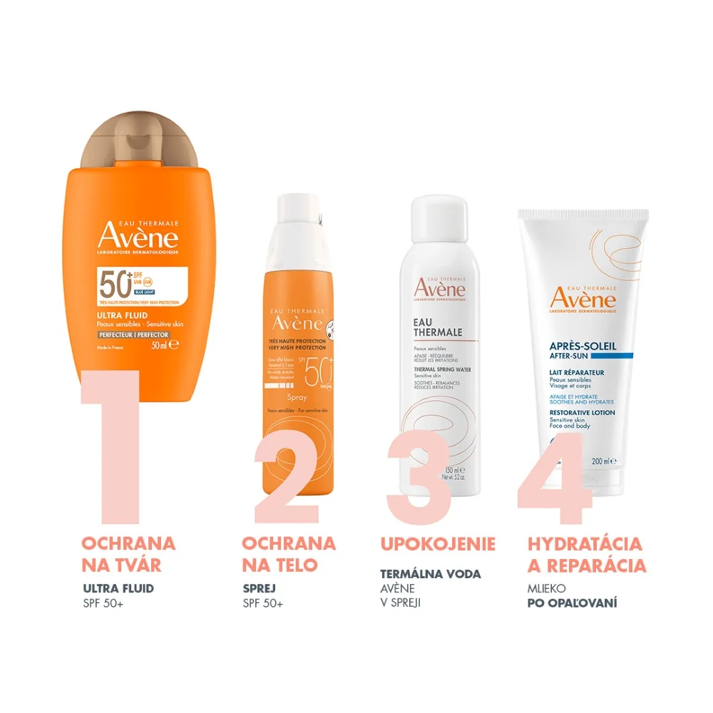 Avène Sun Ultra Fluid Perfector SPF 50+ 50 ml