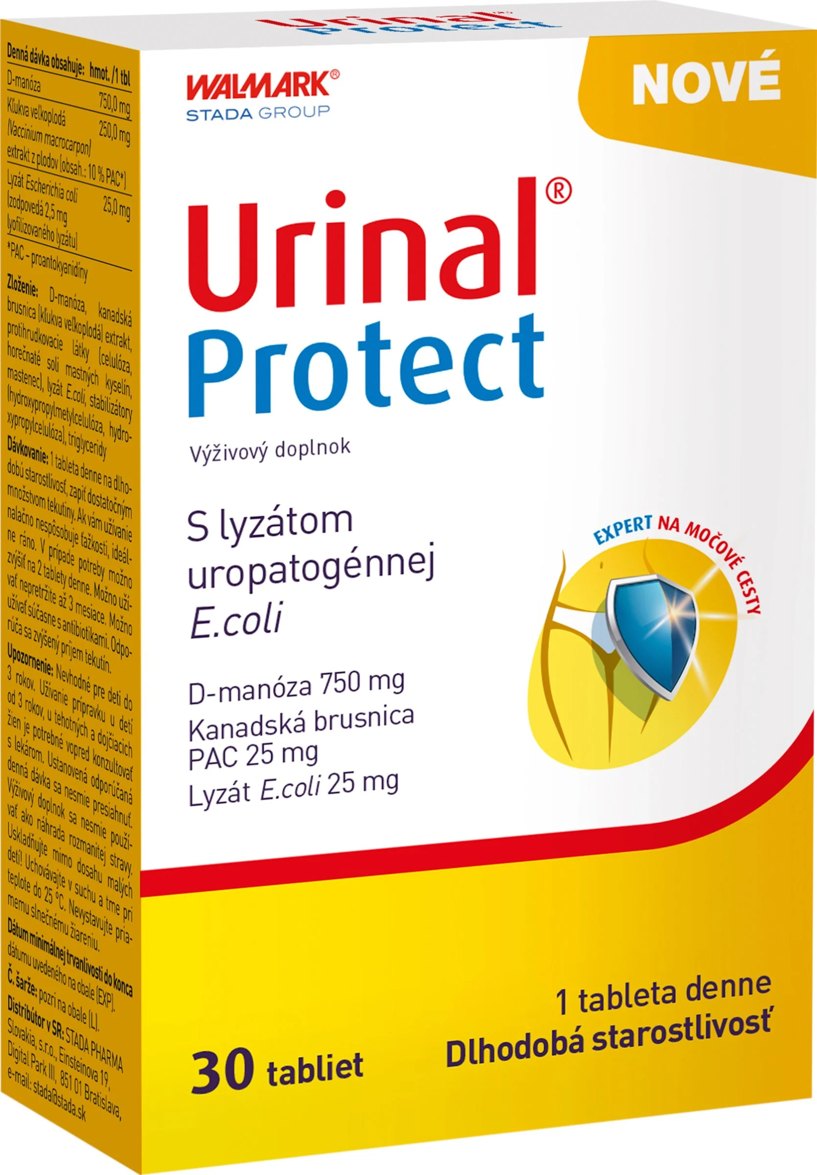 Walmark Urinal Protect 1×30 tbl, výživový doplnok