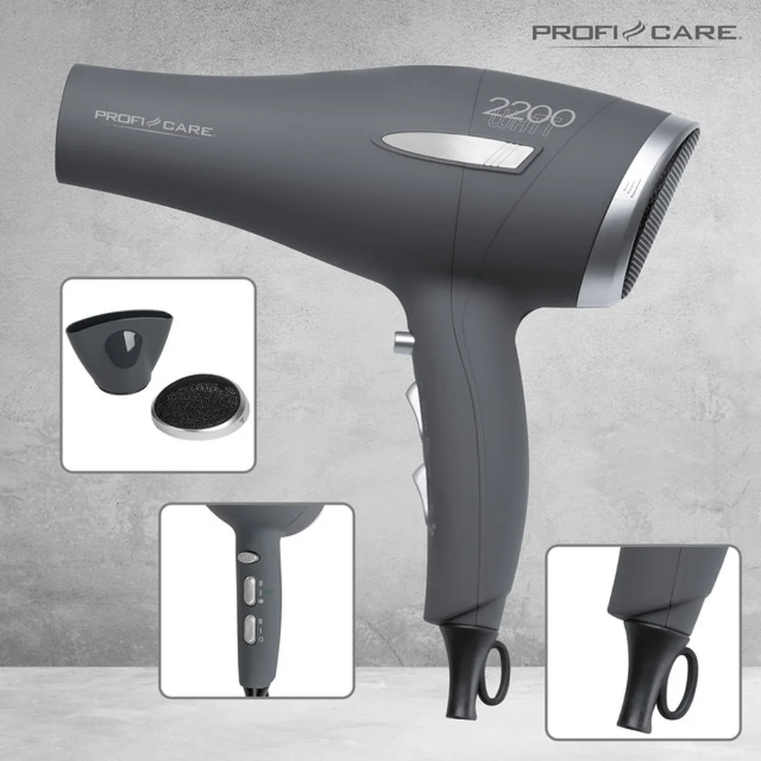 ProfiCare HT 3045 profesionálny fén 2200 W, antracit