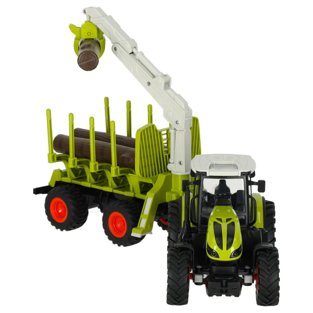 RC traktor so zdvihákom 1:24 – poľnohospodársky traktor na diaľkové ovládanie