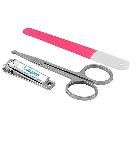 BABYONO Set detská manikúra červená 1×1 ks