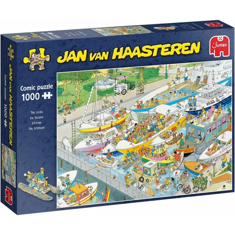 Jumbo Jan van Haasteren Ships & Boats puzzle 1000 dielikov