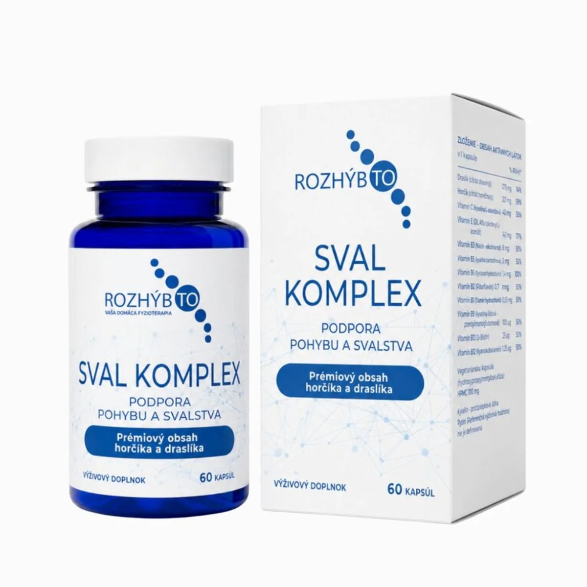Sval komplex - 60 kapsúl - Rozhýb to