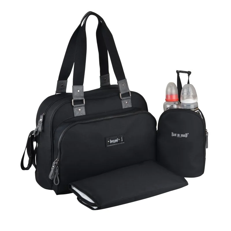Baby on Board prebaľovacia taška Urban Black