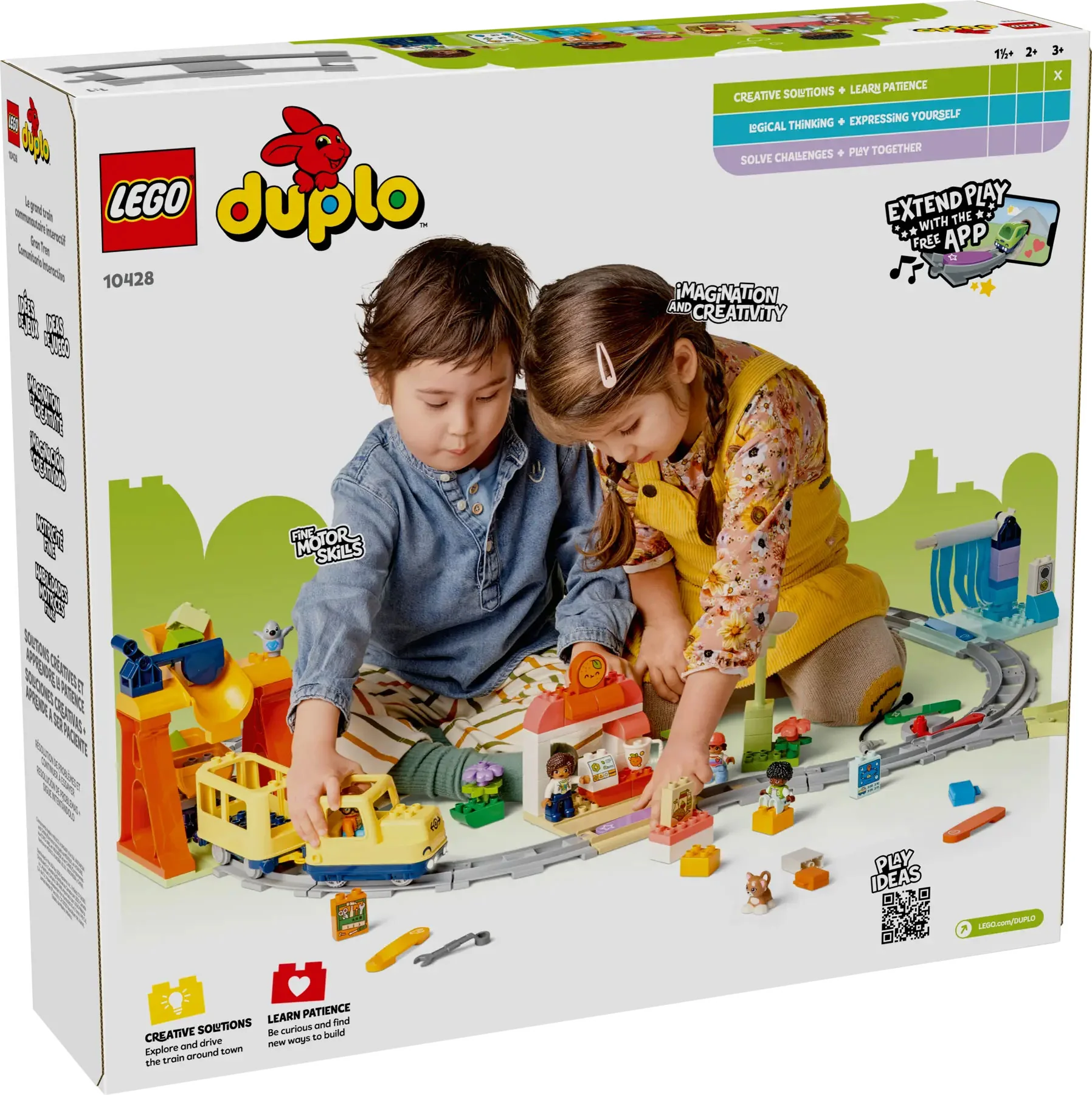 LEGO Veľký interaktívny komunitný vláčik 10428