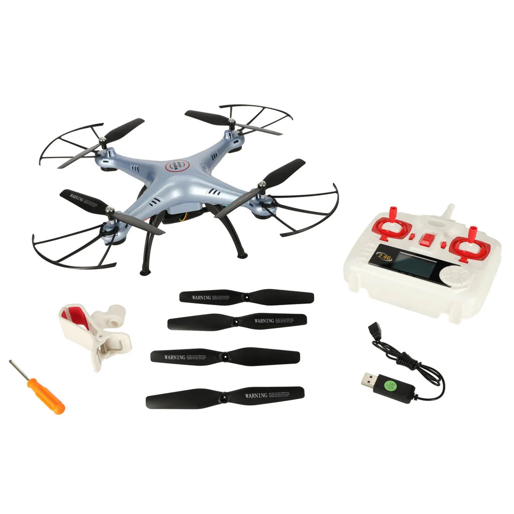 RC dron Syma s Wi‑Fi kamerou – modrý
