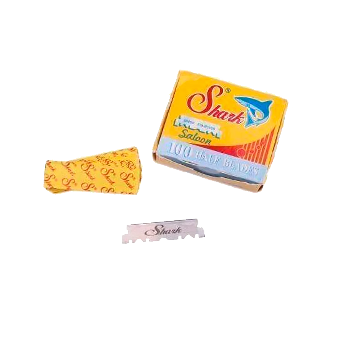 Barber žiletky Shark super stainless EXTRA ostre  Salon size 100pcs