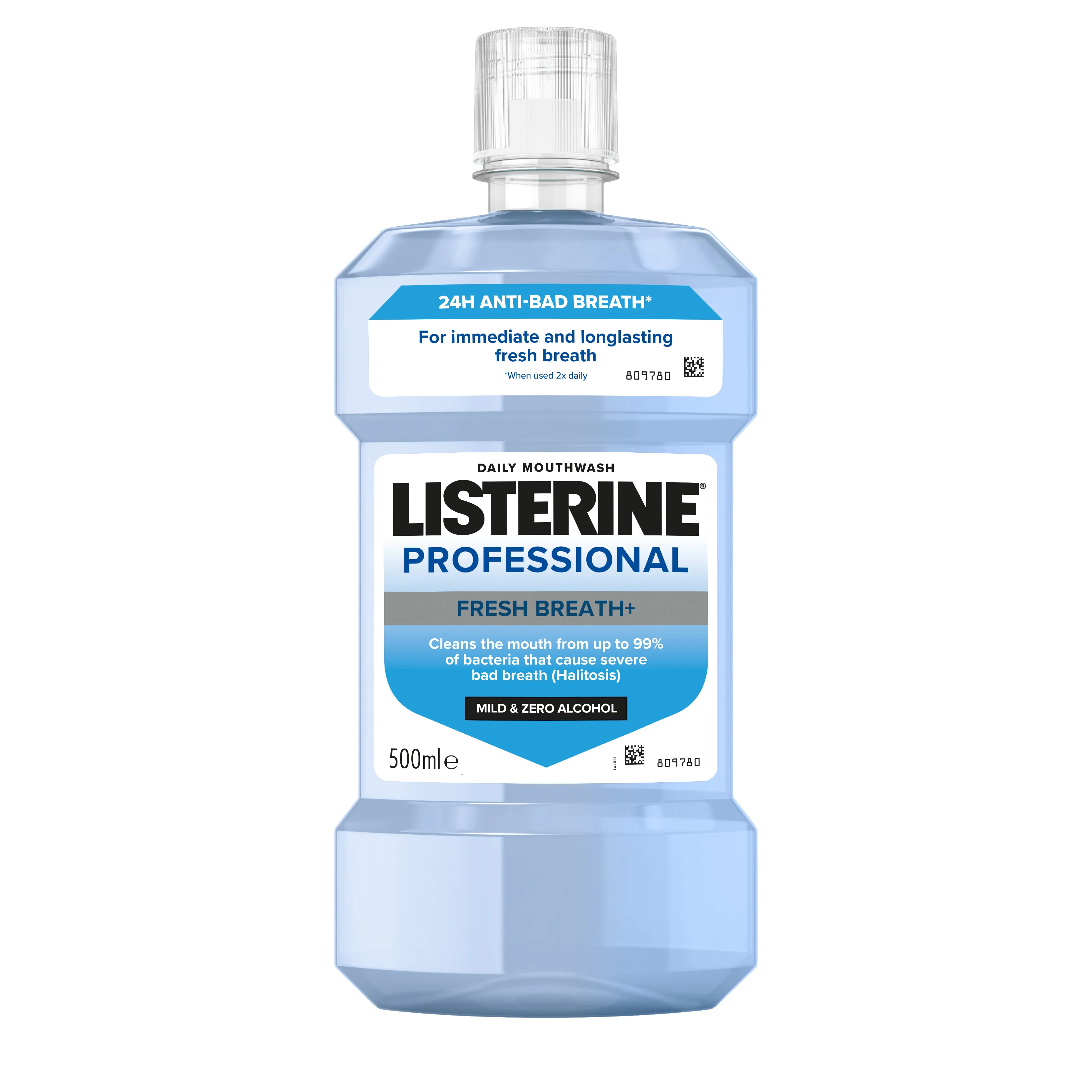 LISTERINE® PROFESSIONAL FRESH BREATH+ 500 ml