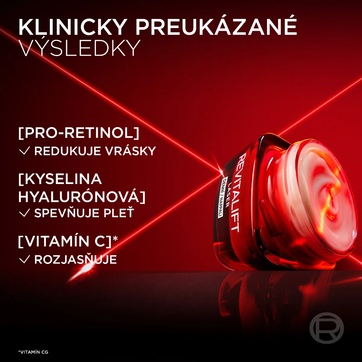 L´OREAL REVITALIFT LASER X3 DENNÝ 1×50 ml, intenzívny krém proti starnutiu pleti
