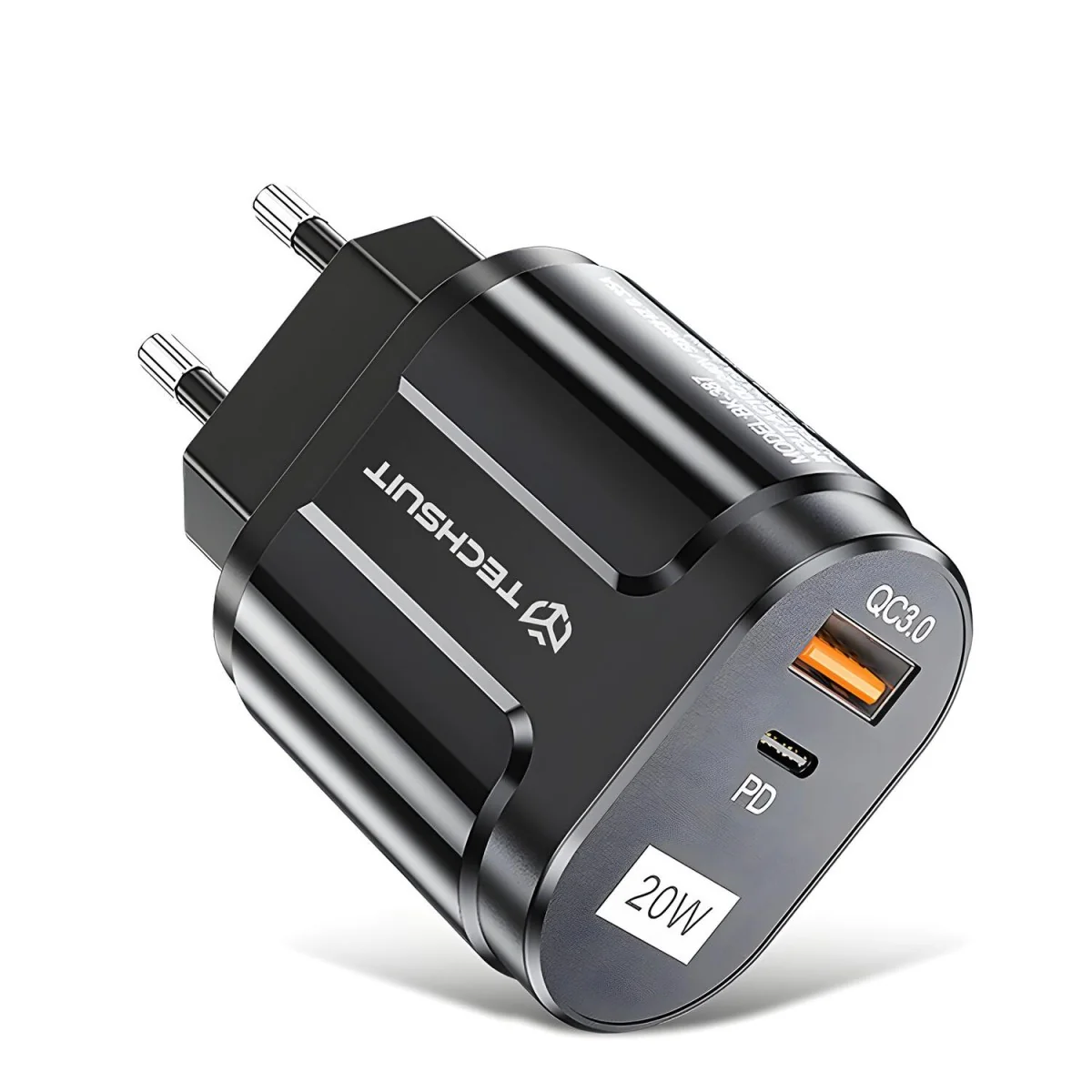 Sieťová nabíjačka Premium - Čierna 20W, Type-C