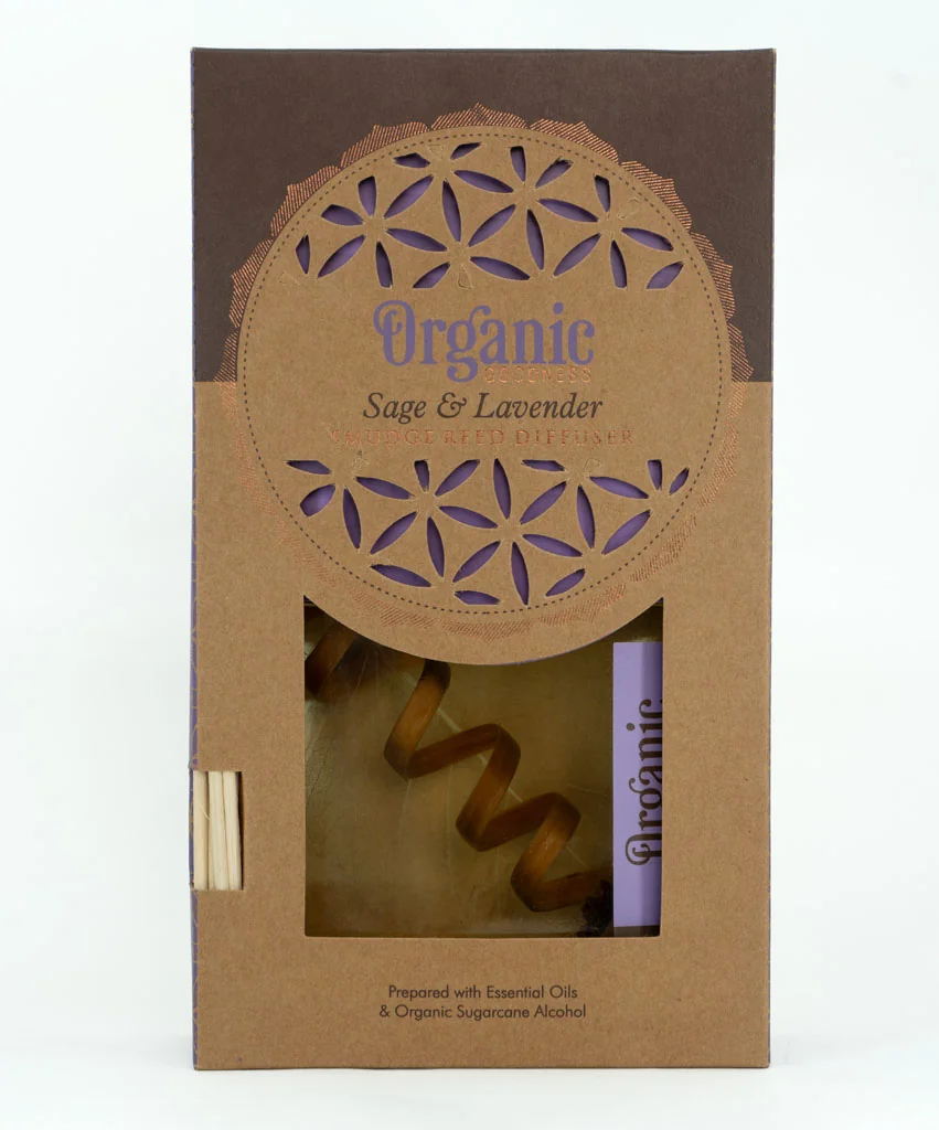 ARÔME Organický difuzér s tyčinkami, Sage & Lavender 150 ml Lavender 1ks