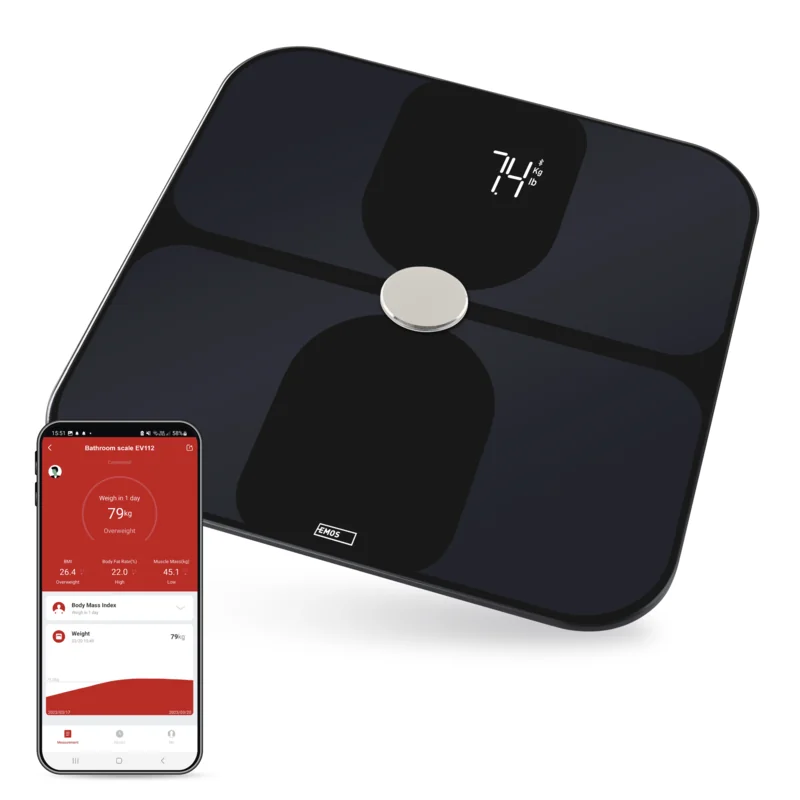 EMOS GoSmart Digitálna osobná váha 1 ks