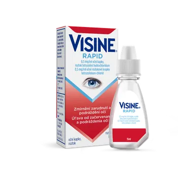 Visine® Rapid 0,5 mg/ml, očná roztoková instilácia 1×15 ml