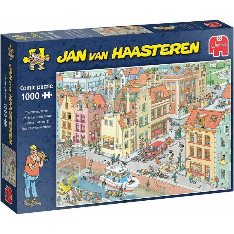 Jumbo Jan van Haasteren Puzzle - The Missing Piece 1000 dielikov JUM20041