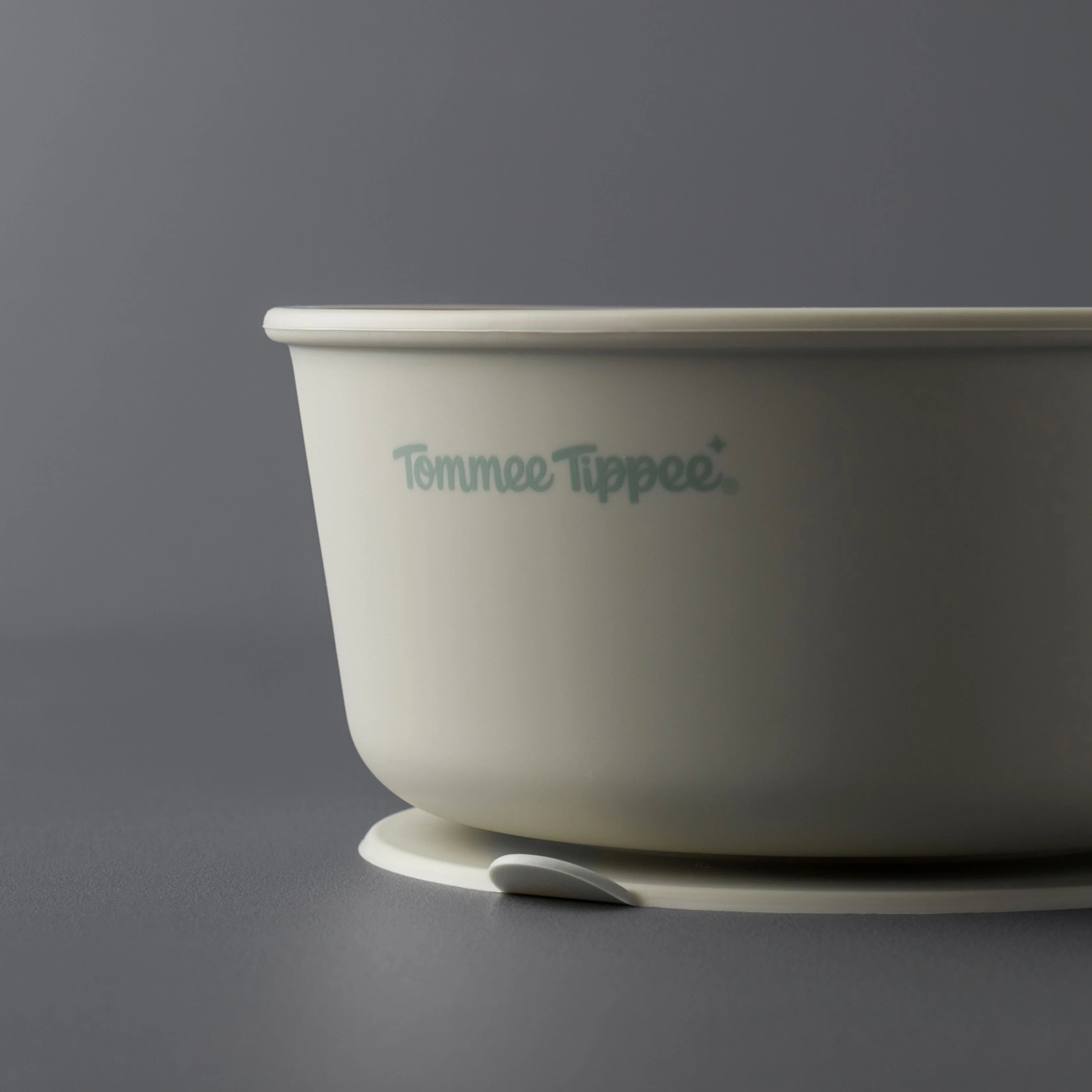 Tommee Tippee Silikón. miska s prísavkou a lyžičkou zelená 1 ks