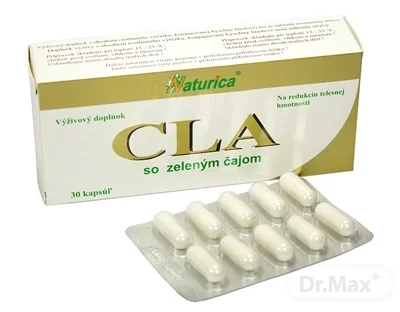 Naturica CLA so zeleným čajom 1×30 cps, výživový doplnok
