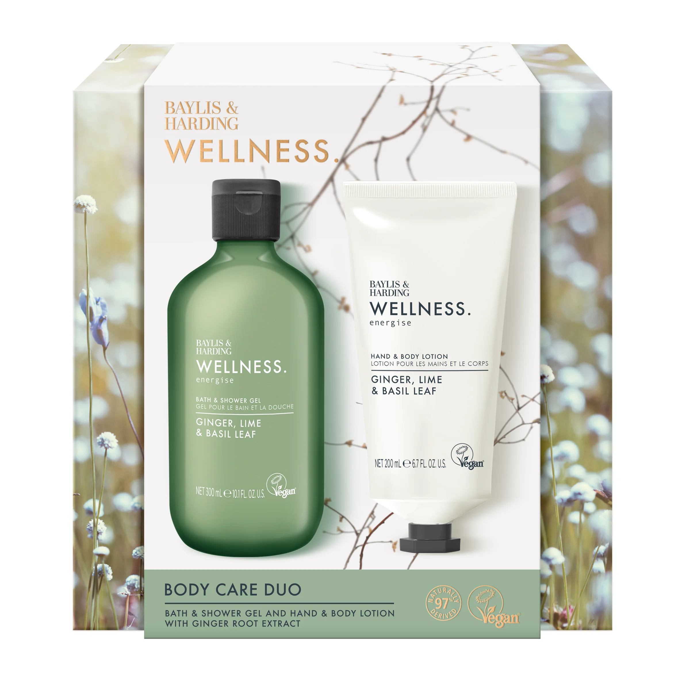 Baylis and Harding Darčeková sada starostlivosti o telo Wellness 2 ks