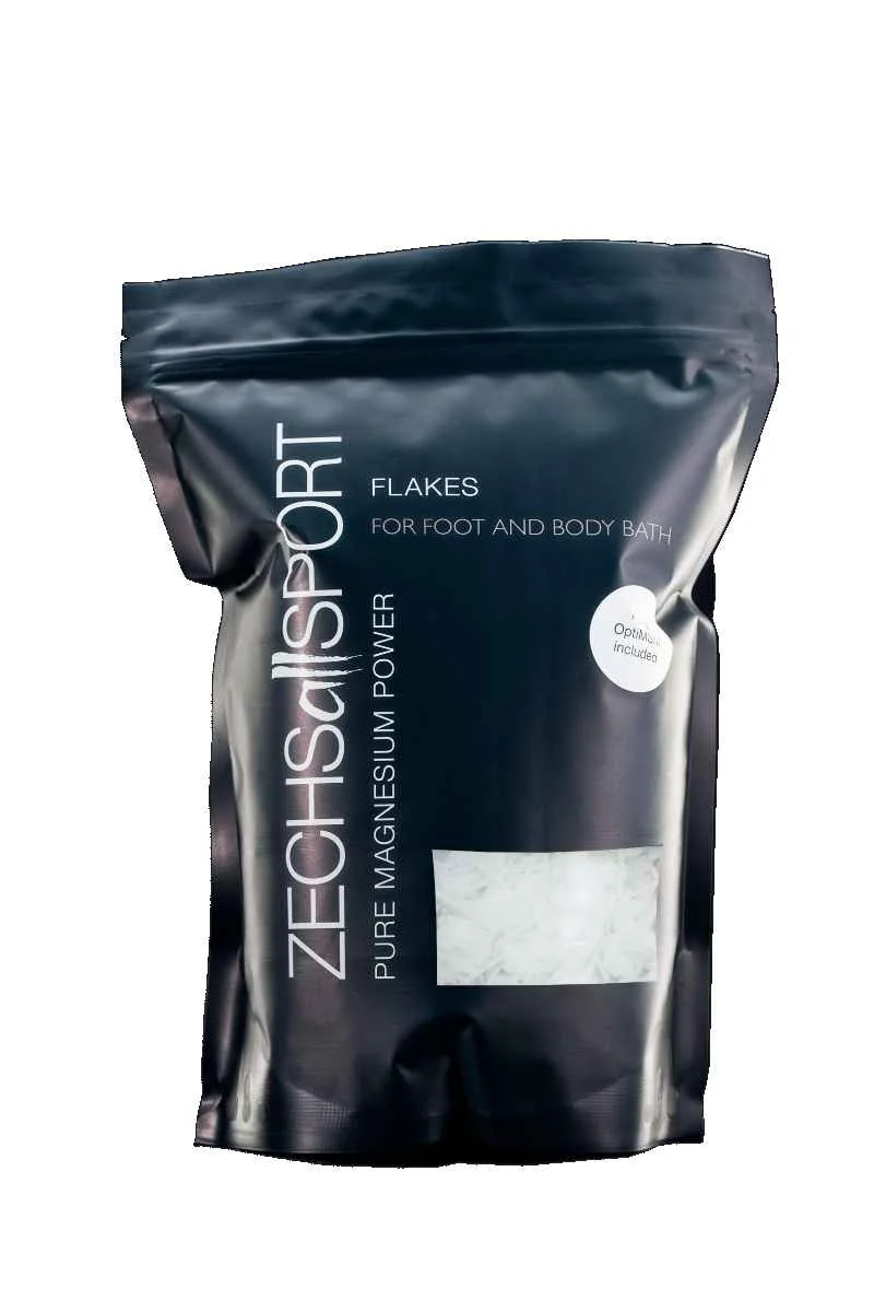 ZechsalSPORT magneziové vločky do kúpeľa+OptiMSM 1×1100 g, magneziové vločky do kúpeľa