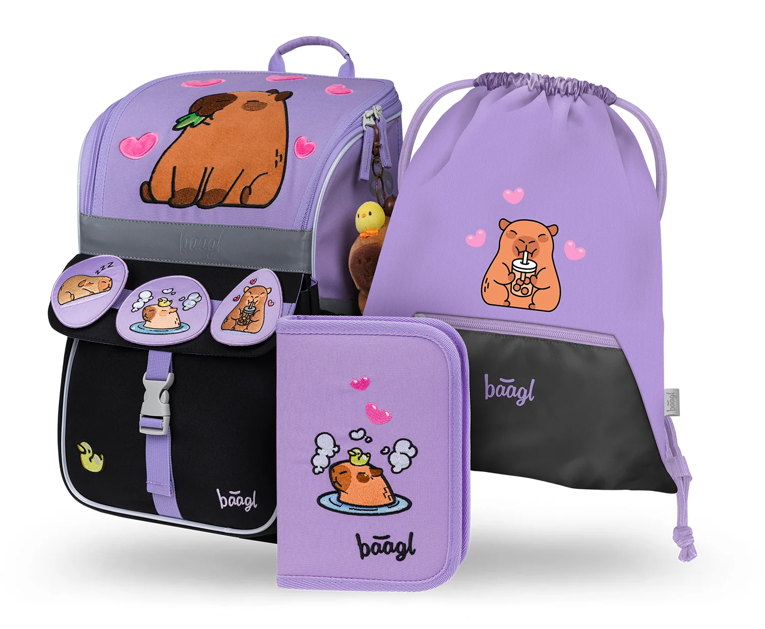 Školská sada Zippy Kapybara