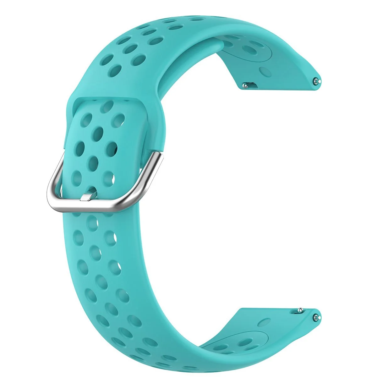 BStrap Silicone Dots remienok na Garmin Vivoactive 4 teal
