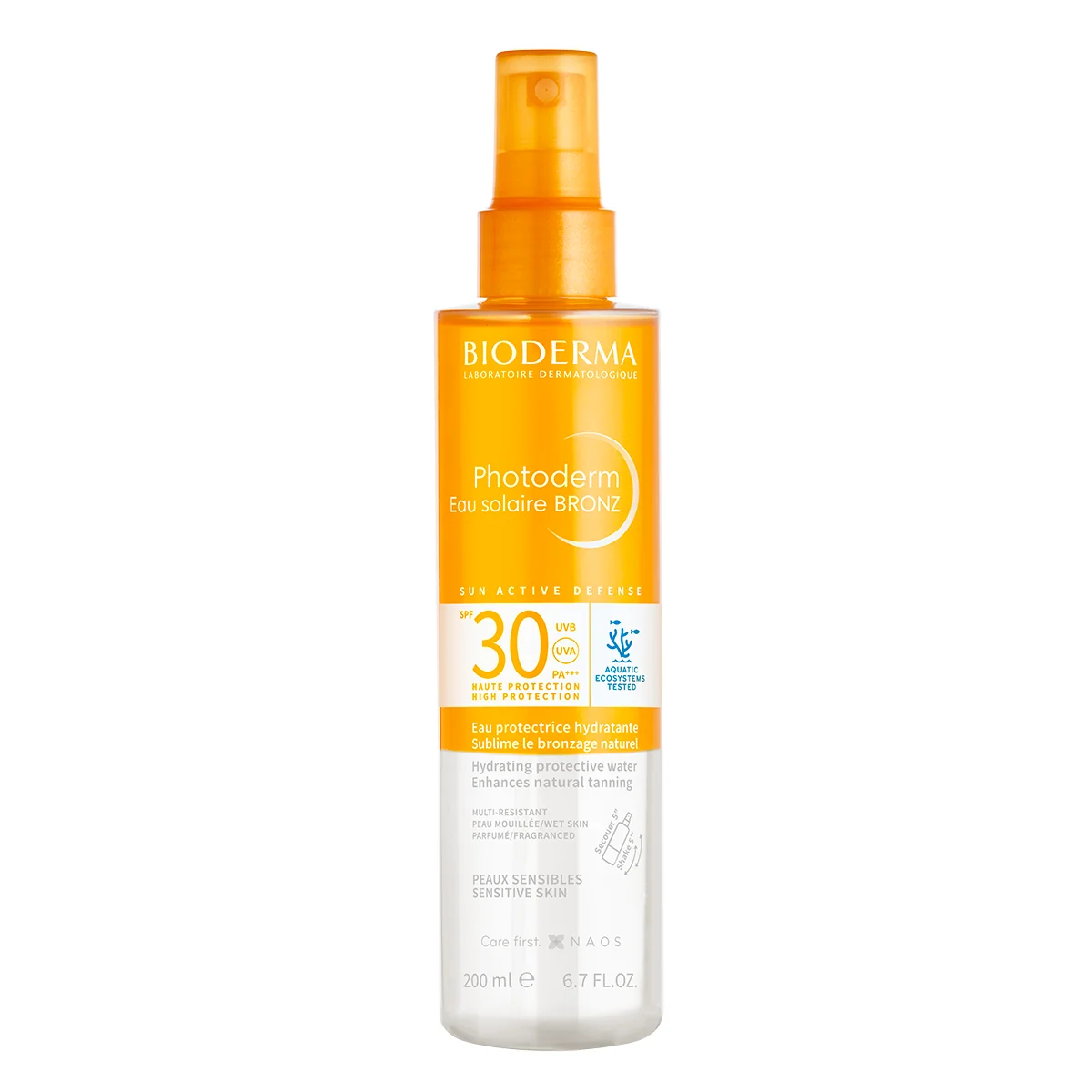 BIODERMA Photoderm BRONZ Opaľovacia voda SPF 30 pre bronzové opálenie 1×200 ml, opaľovacia voda