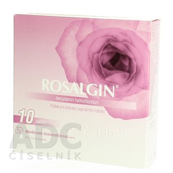 ROSALGIN 1×10 ks, granulát vo vrecúškach, sila 500 mg