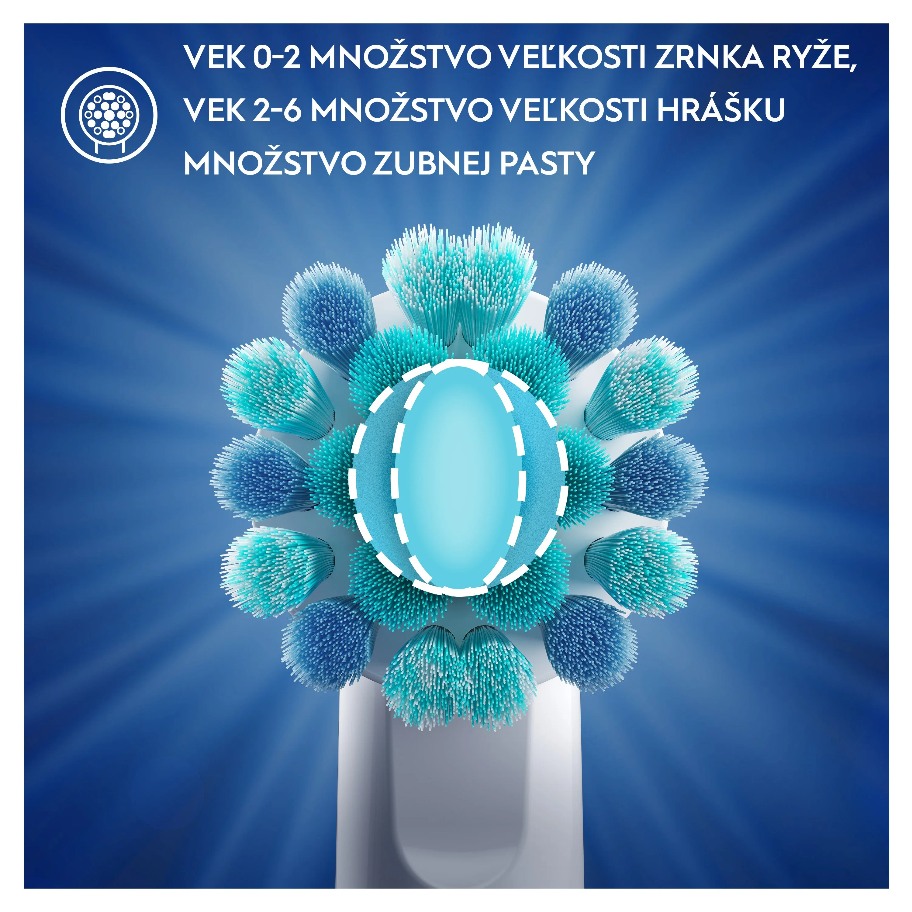 Oral-B Pro Kids zubná pasta, 0–6 rokov 1×50 ml, zubná pasta