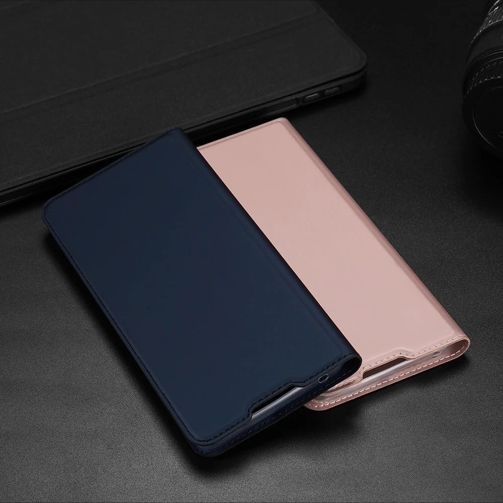 Dux Ducis Skin Pro knižkové kožené puzdro na Xiaomi Redmi 10C zlaté