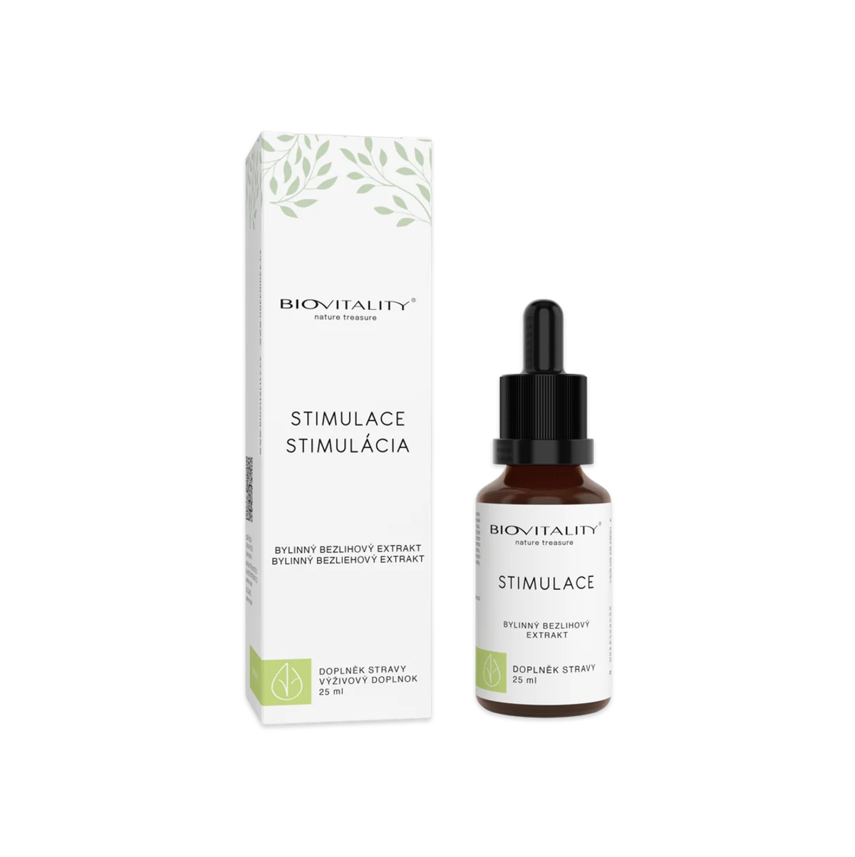 Stimulácia bezliehová tinktúra – kvapky 25 ml – Green idea
