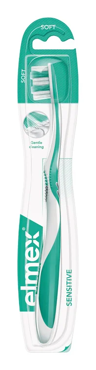 Elmex Sensitive Extra Soft zubná kefka 1×1 ks, zubná kefka
