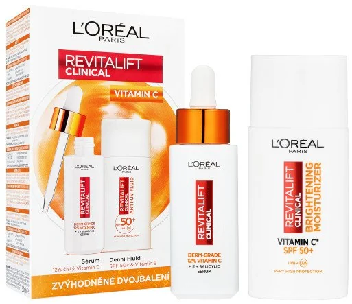 L'Oréal Paris Revitalift Clinical Vitamin C Duopack 1×80 ml, pleťové sérum