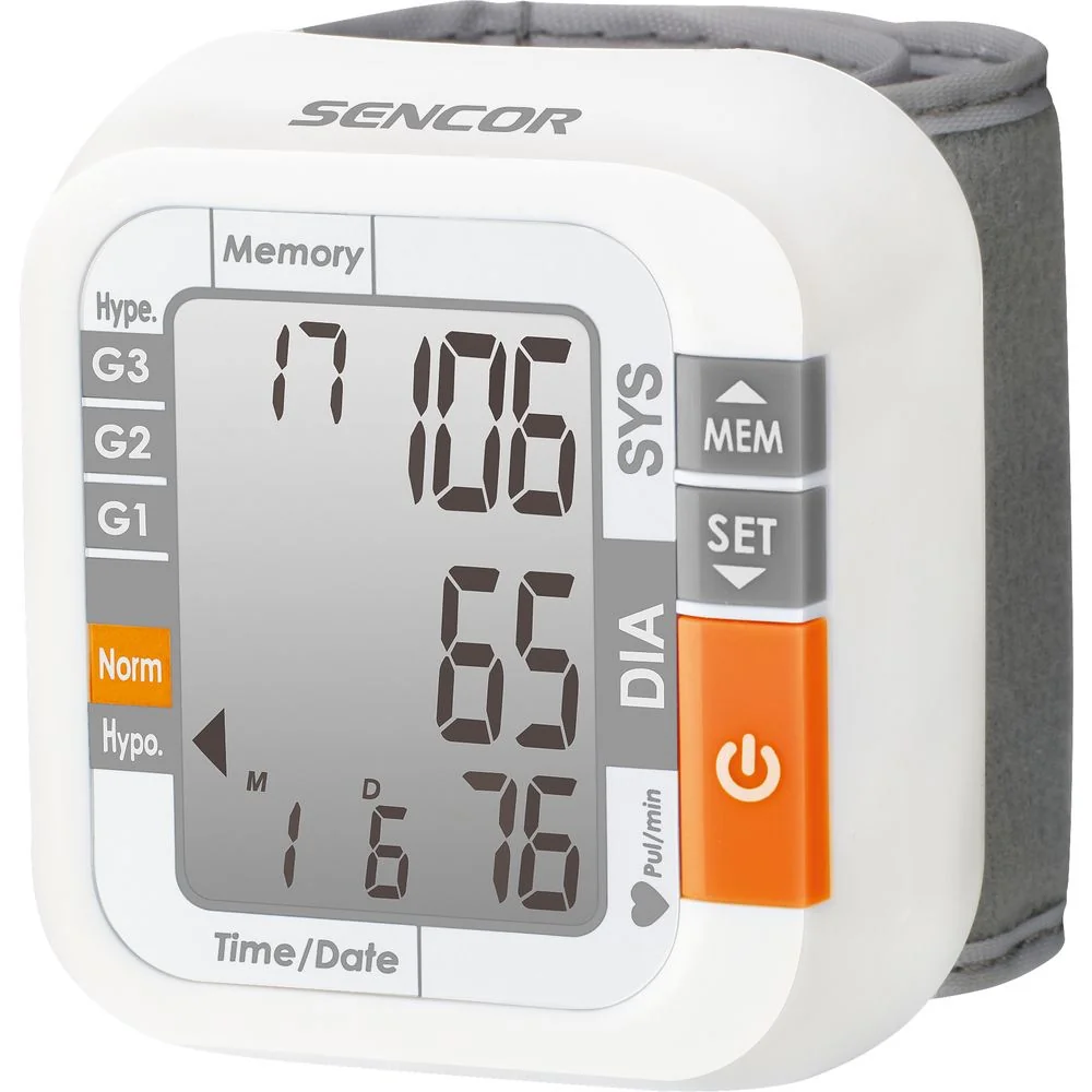 SENCOR SBD 1470 DIGITALNY TLAKOMER "Poškodený obal" 1×1 ks, digitálny tlakomer, produkt s poškodeným obalom