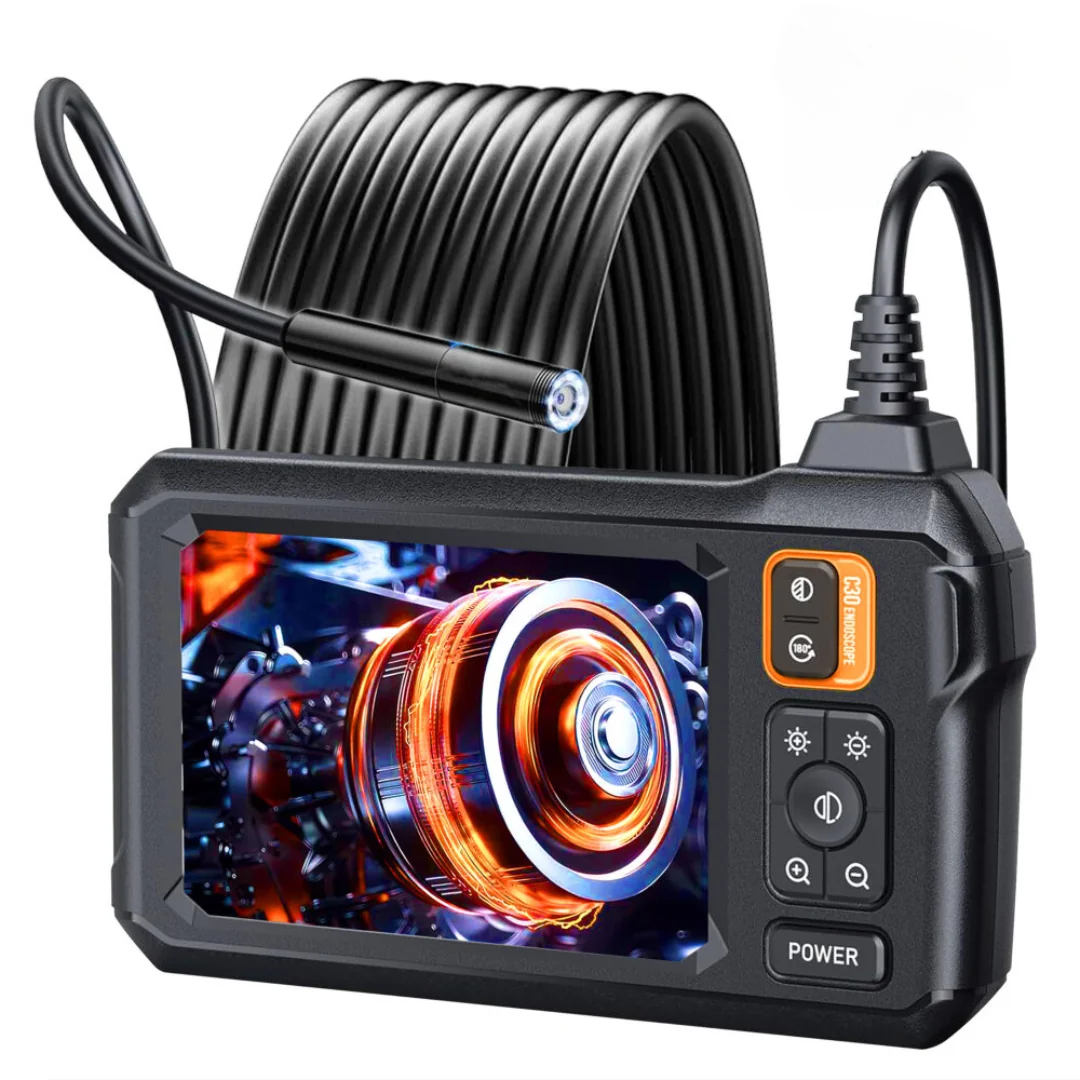 MG Detection Camera endoskop s LCD displejom 5m, čierny
