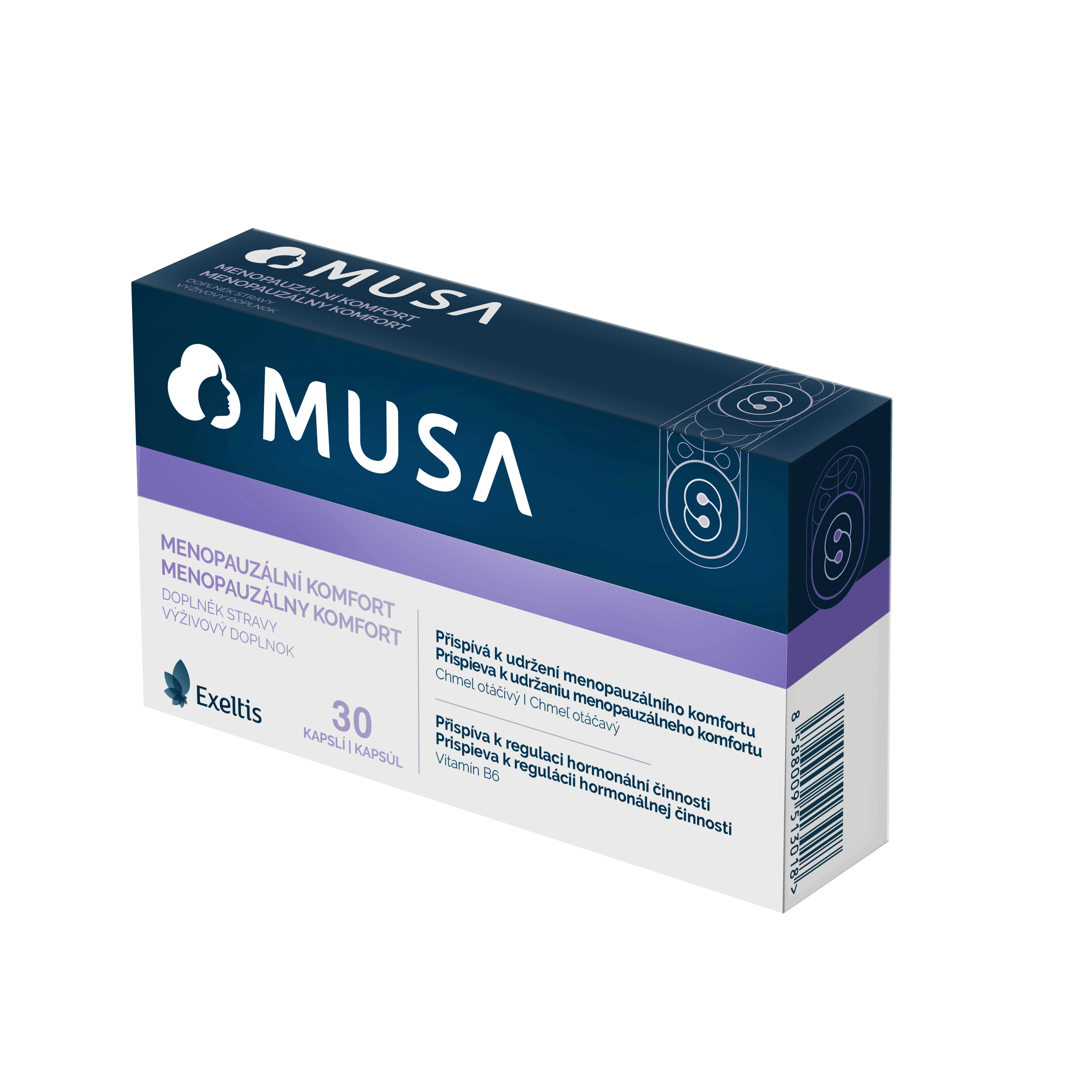 MUSA Menopauzálny komfort 30 cps