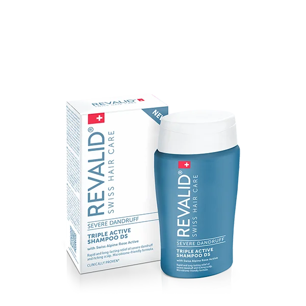 Revalid Triple Active Shampoo DS 150 ml 1×150 ml, šampón proti lupinám
