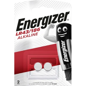 Energizer LR43/186 FSB2 špeciálna alkalická gombíková batéria 1,5V 2ks 7638900393194
