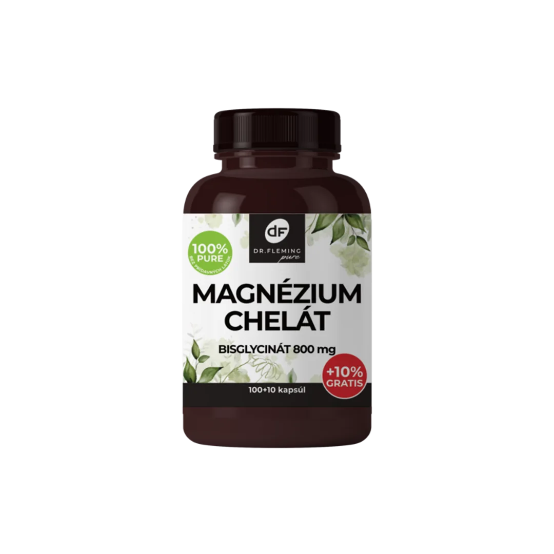 DR. FLEMING Magnézium Chelát Bisglycinát 800mg +10% gratis 110ks