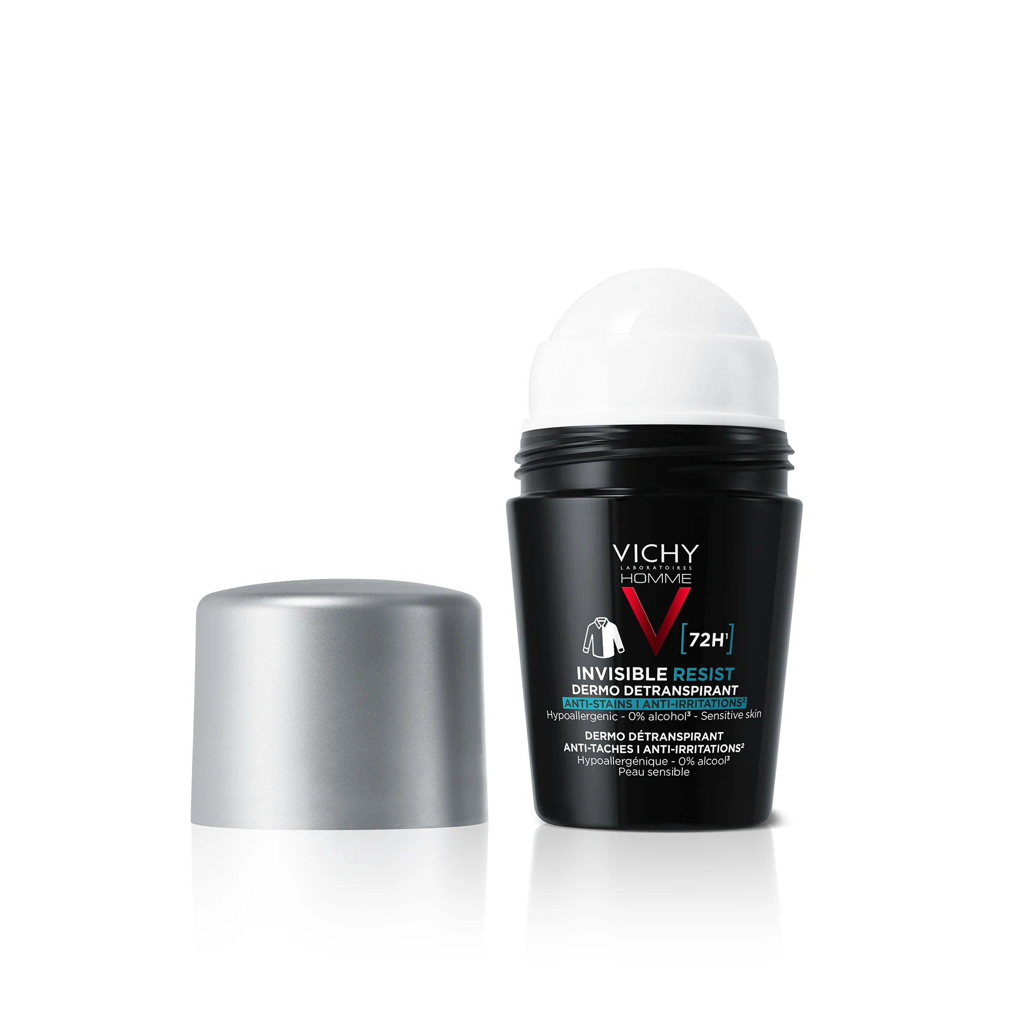 VICHY HOMME Invisible Resist 72H Antiperspirant 1×50 ml, antiperspirant