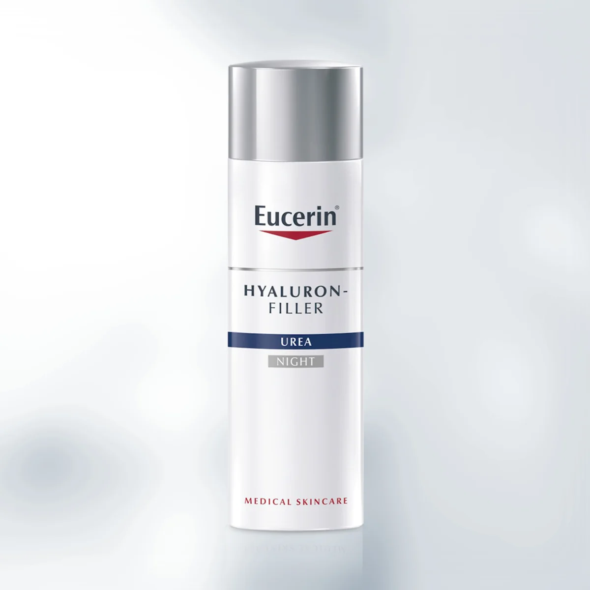 Eucerin HYALURON-FILLER UREA nočný krém 1×50 ml, proti vráskam pre suchú pleť