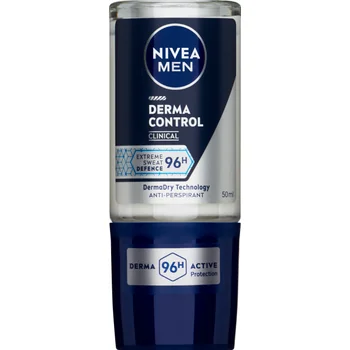 NIVEA Guličkový antiperspirant pre mužov Derma Dry Control 50 ml
