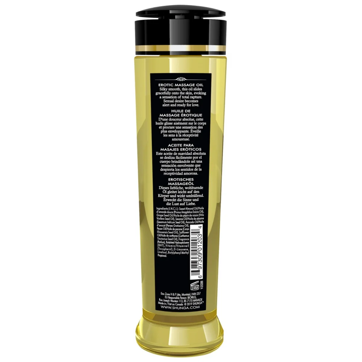 Stimulation masážny olej broskyňa (240 ml)