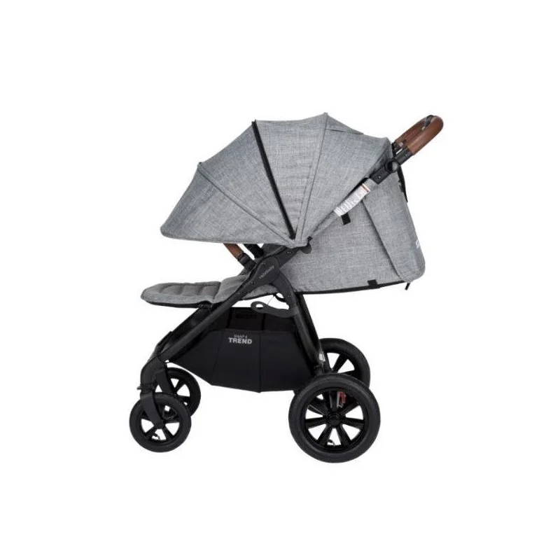 Kočík športový Sport Trend 4 Black Grey Marle