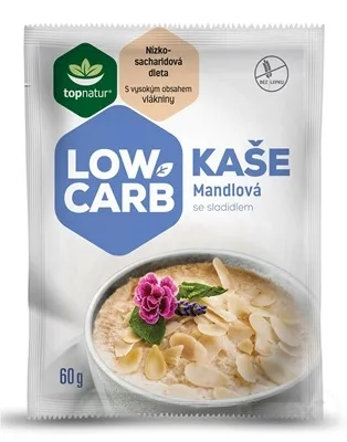 topnatur LOW CARB KAŠA Mandľová 1×60 g, kaša