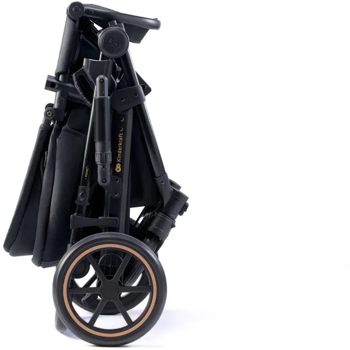 KINDERKRAFT SELECT Kočík kombinovaný 3v1 Prime 2 Venezian Black, Premium 1×1 ks, kočík