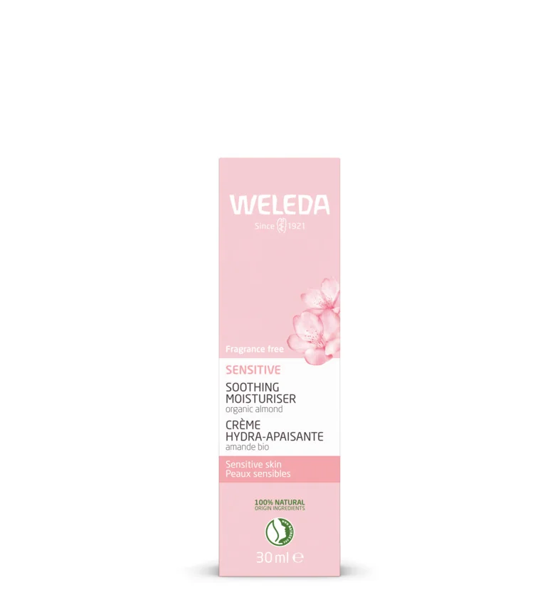 WELEDA Upokojujúci pleťový krém Sensitive 1×30 ml, denná aj nočná starostlivosť