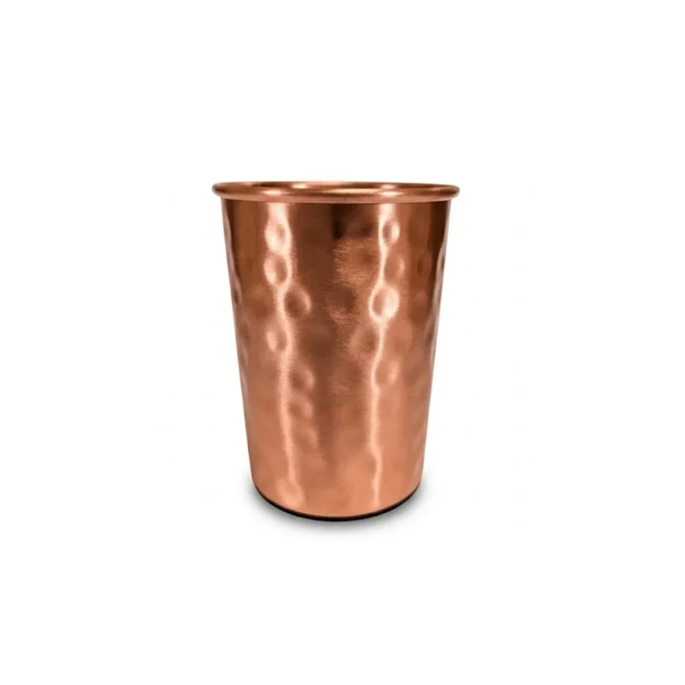 Medený pohárik na vodu tepaný 300 ml