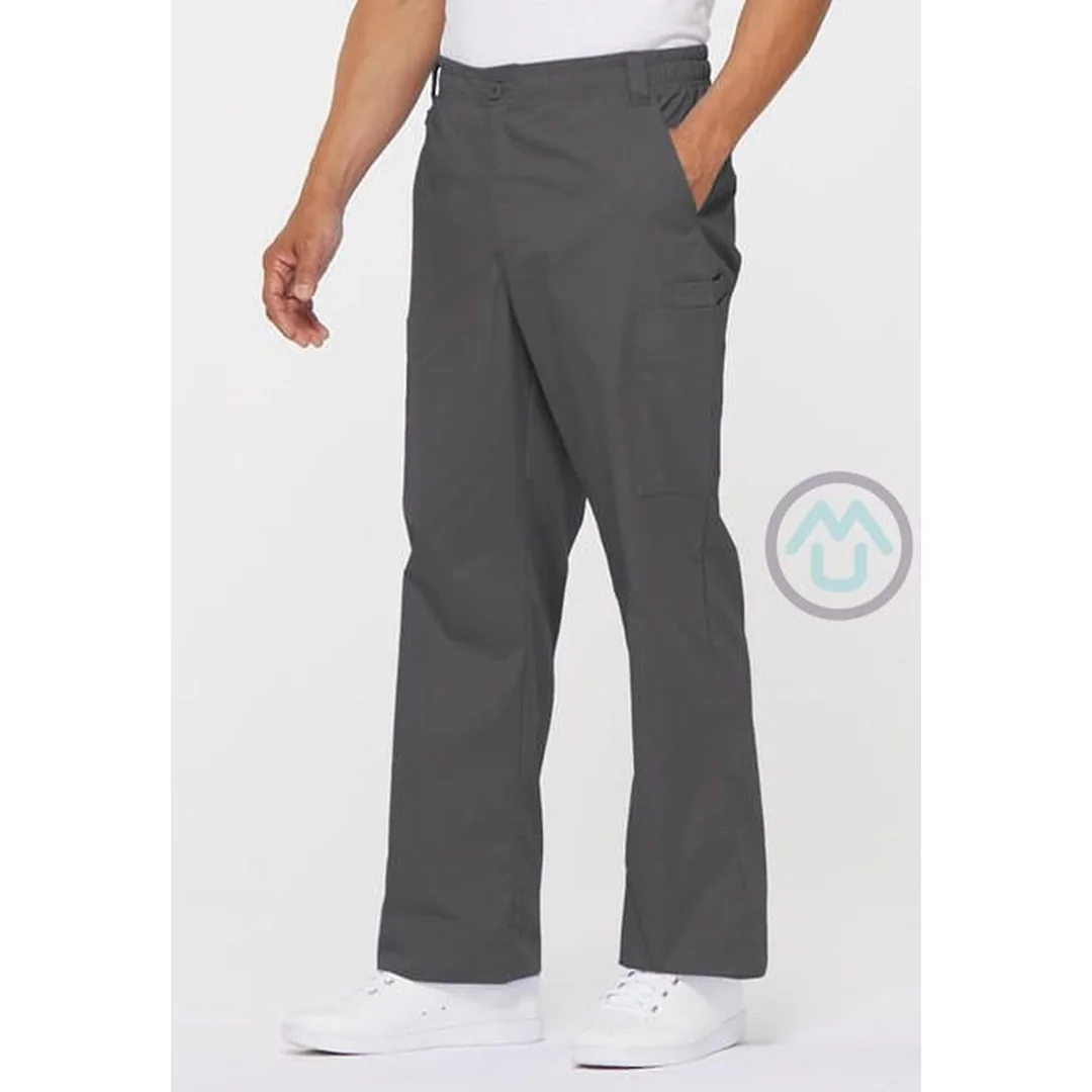 Pánske nohavice na zips - cínová 3XL